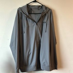 Travis Mathew gray jacket xxl like new